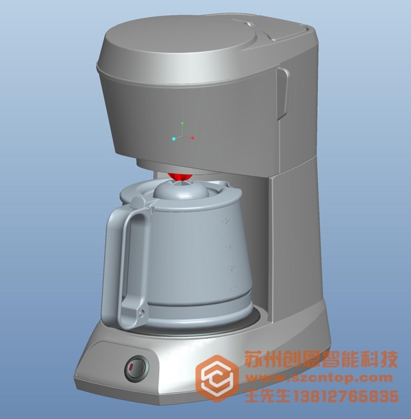 結構設計案例-咖啡機產品設計